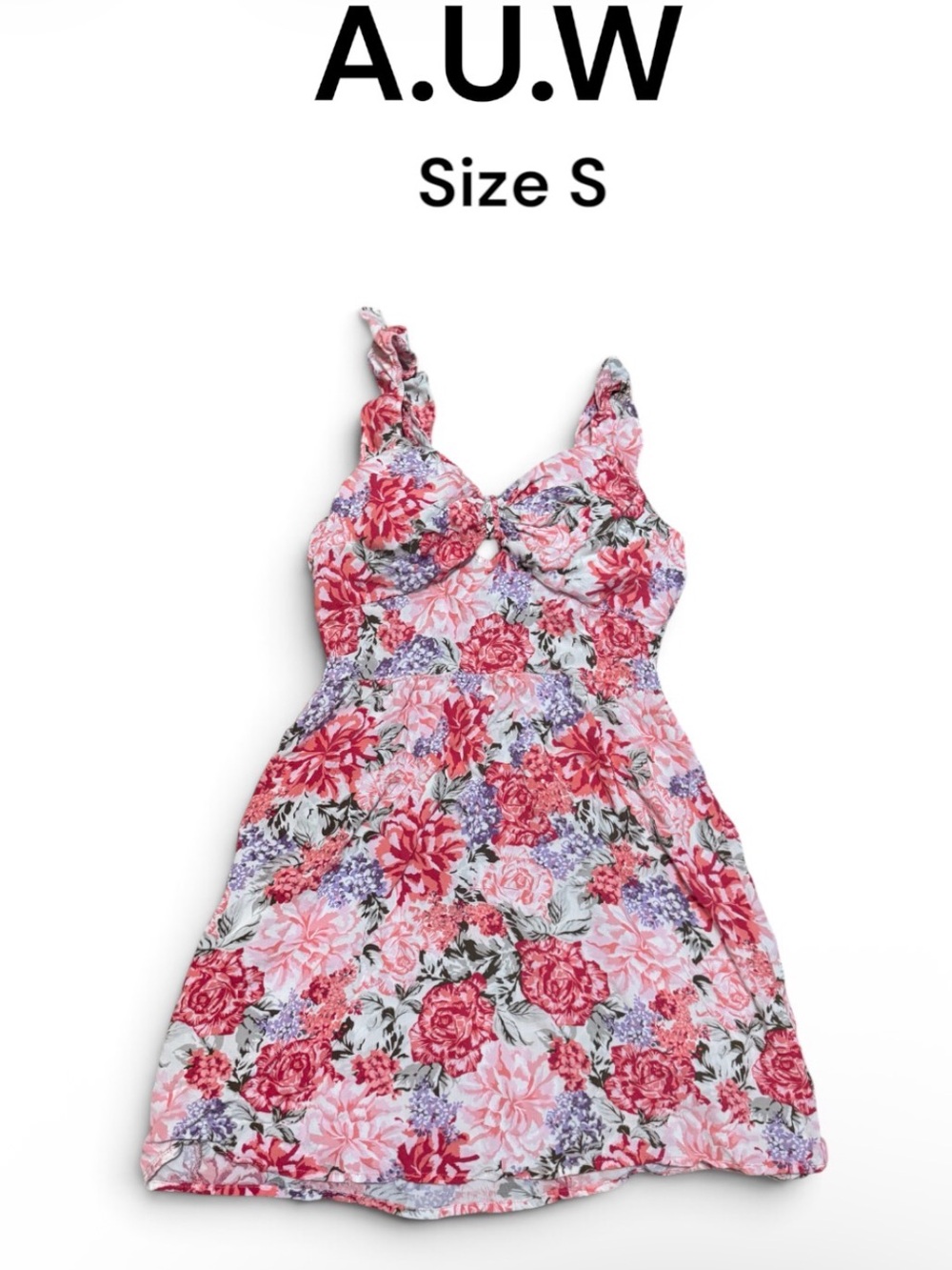 Pink Floral Girls' Sundress